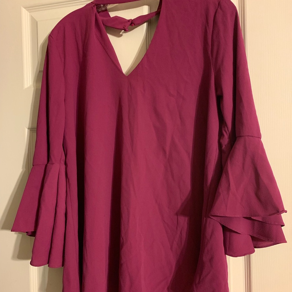 Boutique fuchsia blouse
